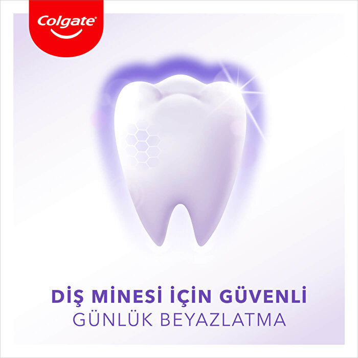 Colgate Optic White Purple Reveal Toothpaste 75ml - Whitening Formula