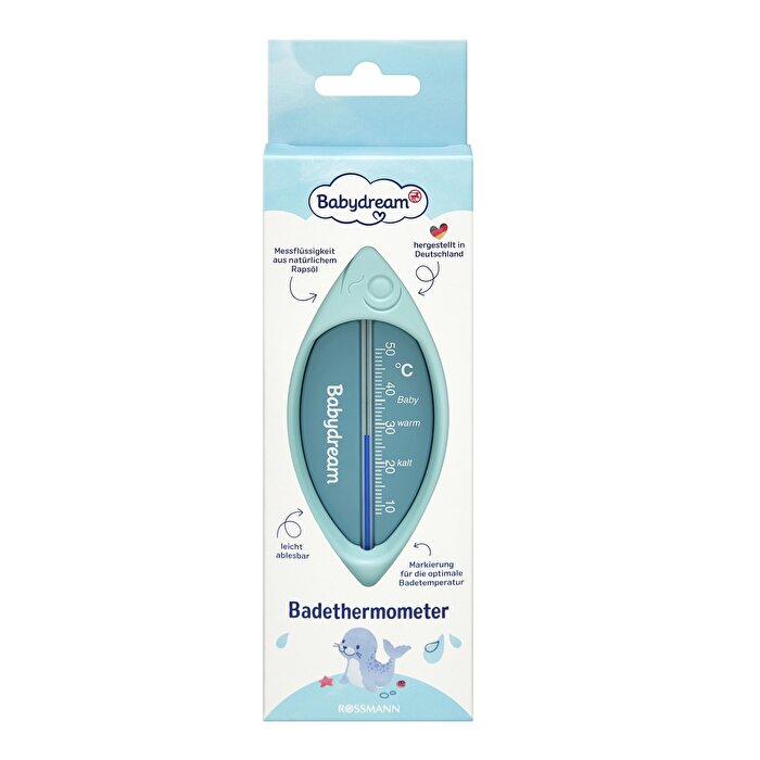 Babydream Baby Bath Thermometer - Fish-Shaped Design | Assorted Colors - Baby Care