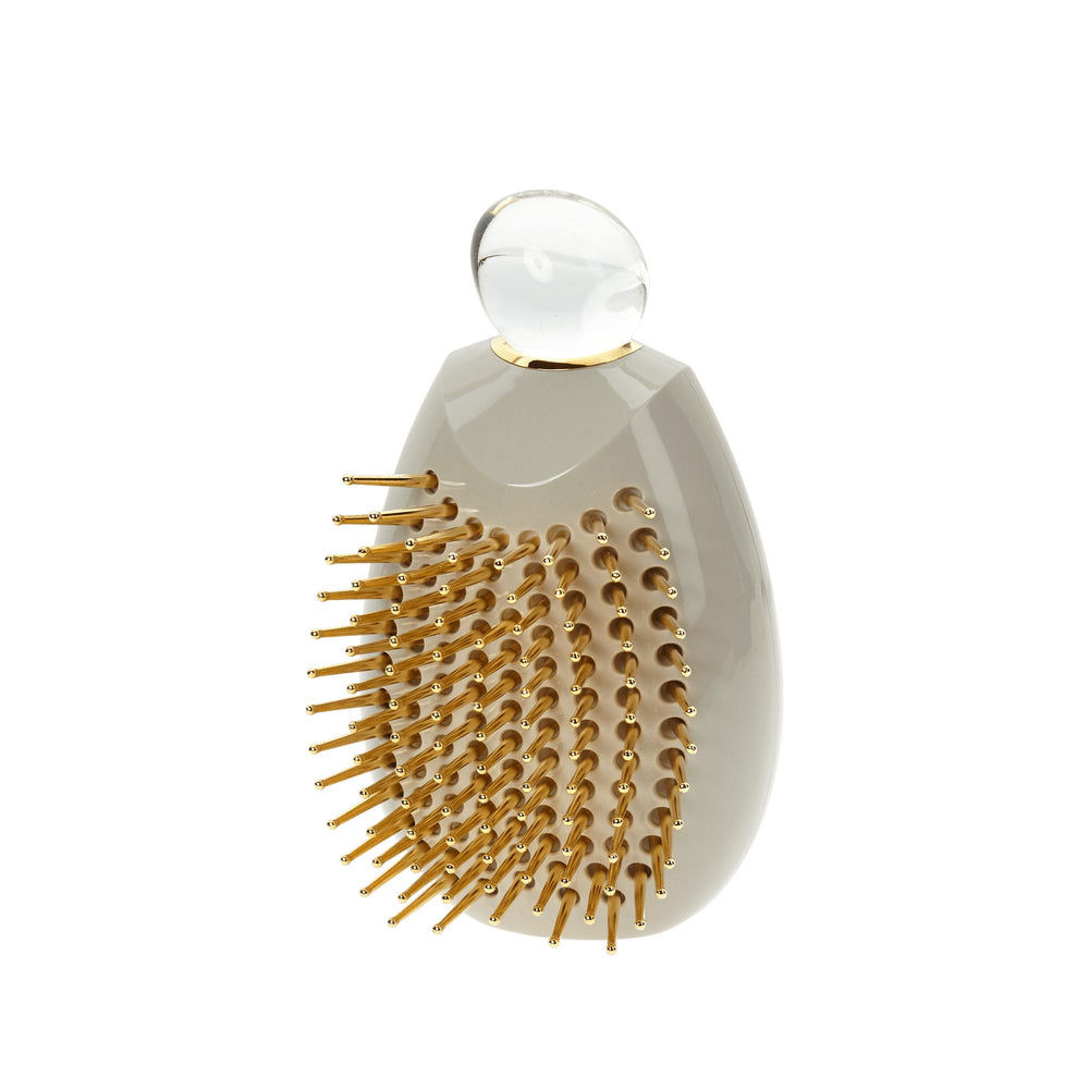 Janeke Gem Hair Brush Grey Gentle Detangling Brush 94SP500G