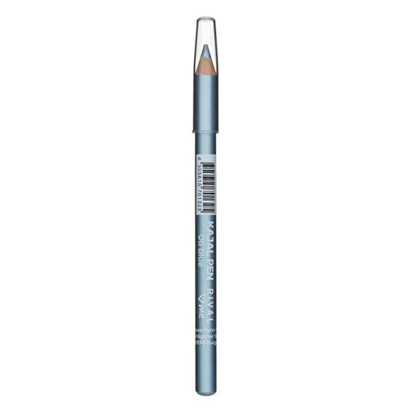 Rival Loves Me Soft Blue Kajal Eyeliner Pencil for Enhanced Eye Makeup - Comfortable, Smooth Application Soft Blue Kajal Eyeliner Pencil - Rival Loves Me Kajal pencil, Eyeliner pencil, Soft kajal, Mavi kajal, Blue eyeliner, Cosmetic pencil, Eye makeup, Makeup essentials, Beauty products, Cosmetics, Eye liner, Kajal, Eyeliner, Makeup, Beauty, Soft eye liner, Blue eye liner, Compact eye liner