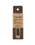 T-Brush Eco-Friendly Activated Charcoal Dental Floss - 30m, Vegan, Sustainable Oral Care T-Brush Eco-Friendly Dental Floss - Sustainable Oral Care eco-friendly dental floss, natural oral care products, vegan dental floss, activated charcoal floss, sustainable oral hygiene, sustainable living, oral care, eco-friendly oral care, natural dental floss, vegan oral care, biodegradable dental floss, recyclable dental floss, glass container dental floss, mint flavored dental floss, healthy gums, plaque removal, fre