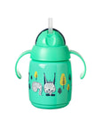 Tommee Tippee Baby Training Cup with Straw, 300ml Green Sippy Cup for Babies - Easy Drinking, Safe & Practical - view 3