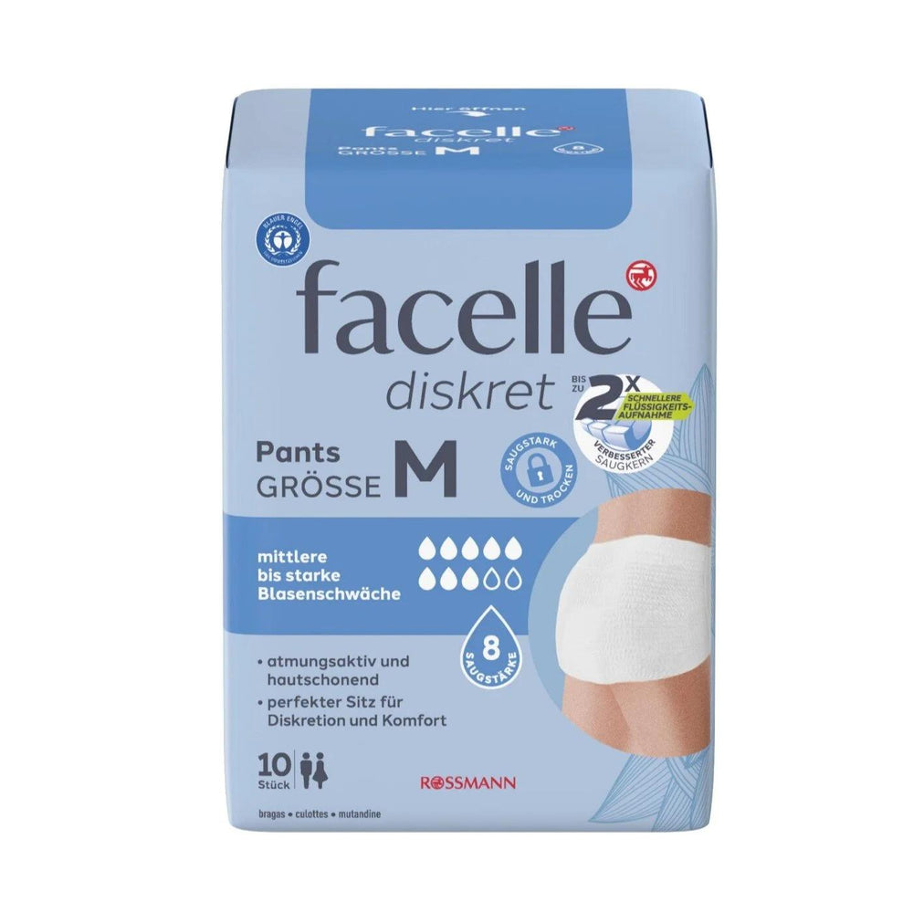 Facelle Diskret Medium Incontinence Underwear 10-Pack