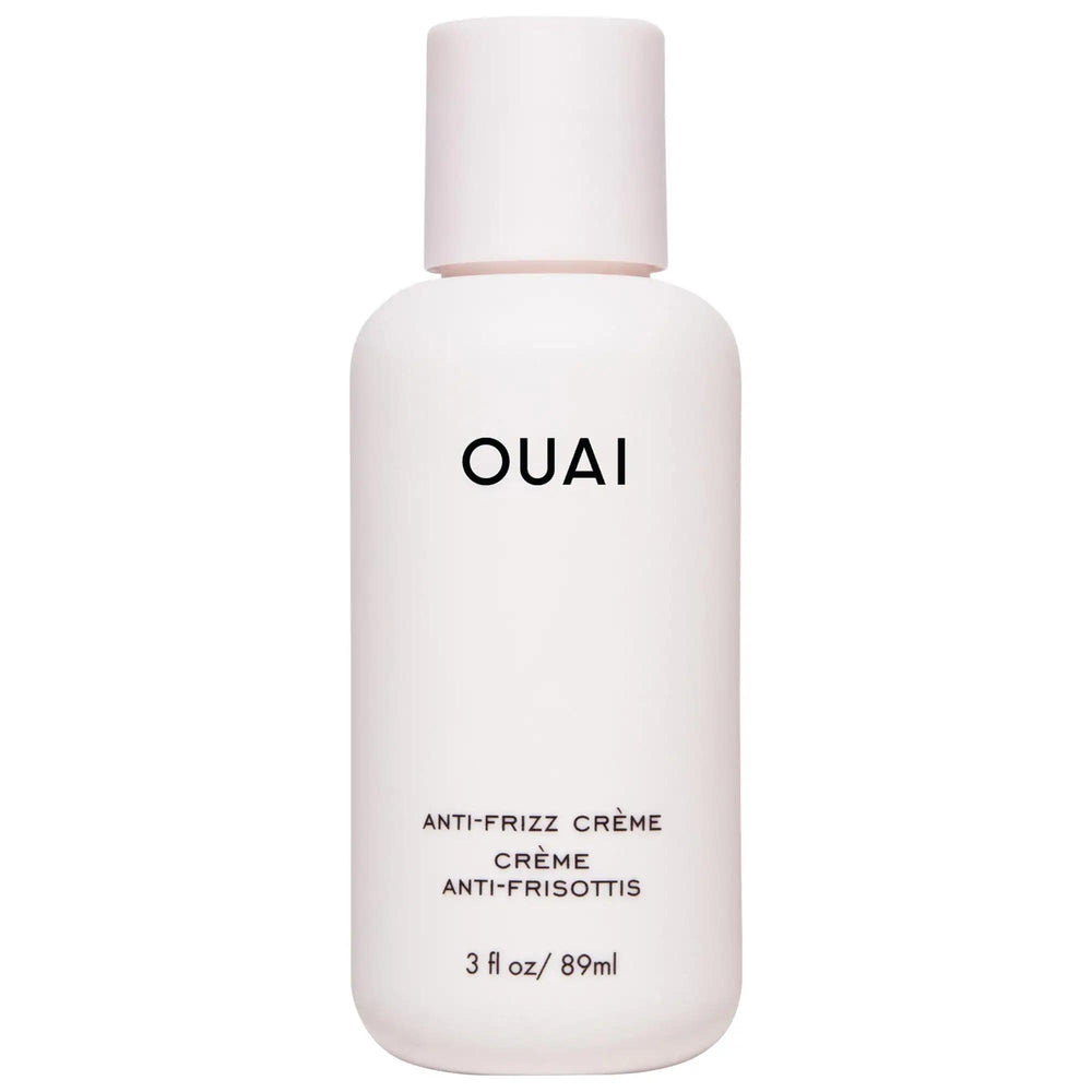 OUAI Anti-Frizz Hair Styling Cream: 72-Hour Frizz Control & Heat Protection, Vegan & Gluten-Free Hair Cream for Smooth, Hydrated Hair OUAI Anti-Frizz Hair Cream: Frizz Control & Heat Protection anti-frizz cream, hair styling cream, frizz control, heat protection hair product, vegan hair cream, gluten-free hair product, hair cream for frizzy hair, thermal protection hair cream, upcycled jackfruit hair product, beetroot extract hair cream, hair cream, anti frizz, heat protectant, vegan hair product, gluten-fr