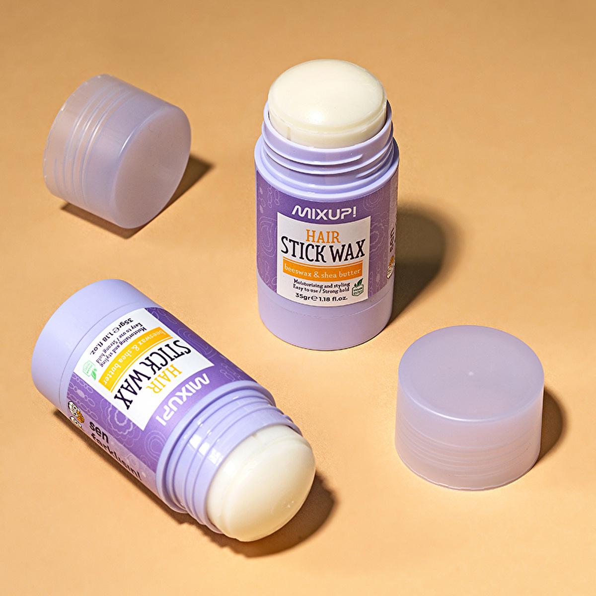 Mixup Hair Stick Wax 35g - Strong Hold, Texture & Definition for Dry or Damp Hair Mixup Hair Wax - Strong Hold Styling Hair Wax, Strong Hold Styling Product, Texture and Definition Hair Product, Residue-Free Hair Wax, Styling Wax for Dry or Damp Hair, Hair Styling Products, Men's Grooming, Hair Care, Styling Products, Hair Texture, Hair Definition