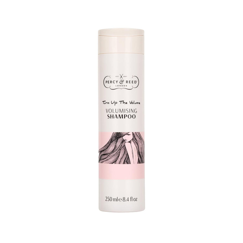 Percy & Reed Turn Up The Volume: Sulfate-Free Volumizing Shampoo for Fine Hair - Achieve Thicker, Fuller Hair (8.45 fl oz) Percy & Reed Volumizing Shampoo: Sulfate-Free Volume! volumizing shampoo, sulfate-free shampoo, shampoo for fine hair, thickening shampoo, hair volume shampoo, sulfate free volumizing shampoo, volumizing hair care, sulfate free hair care, fine hair shampoo, thin hair shampoo, shampoo, hair cleanser, hair volume, hair thickness, hair body, increased hair volume, hair care products, hair 