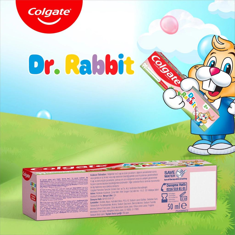 Colgate Dr. Rabbit Strawberry Kids Toothpaste 50 ml