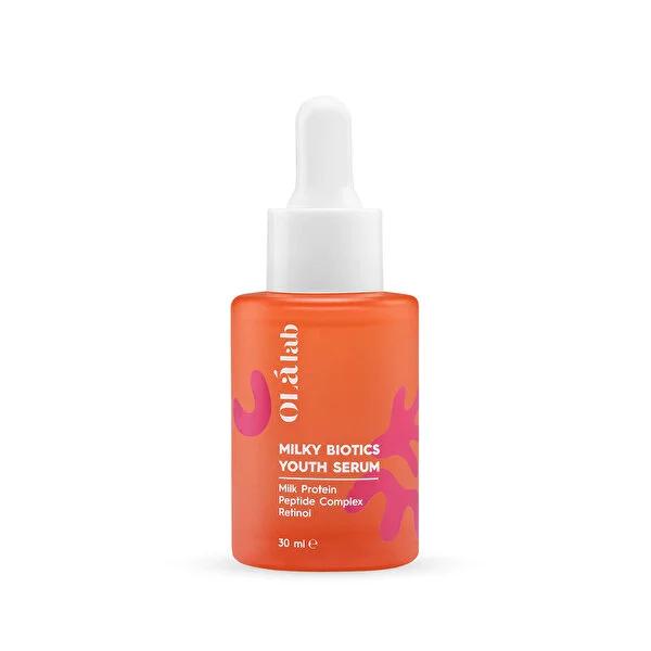 Olalab Anti-Aging Serum with Retinol & Peptides - Reduces Fine Lines, Firms Skin - 1.01 fl oz Olalab Anti-Aging Serum - Retinol & Peptides for Youthful Skin Anti-Aging Serum, Retinol Serum, Peptide Serum, Grape Extract Serum, Anti-Wrinkle Serum, Skin Firming Serum, Skincare, Cosmetics, Anti-Aging Skincare, Retinol, Peptides, Grape Extract, Probiotics, Youthful Skin, Fine Lines, Wrinkles, Skin Elasticity, Firming Serum, Nightly Skincare, Sensitive Skin Friendly