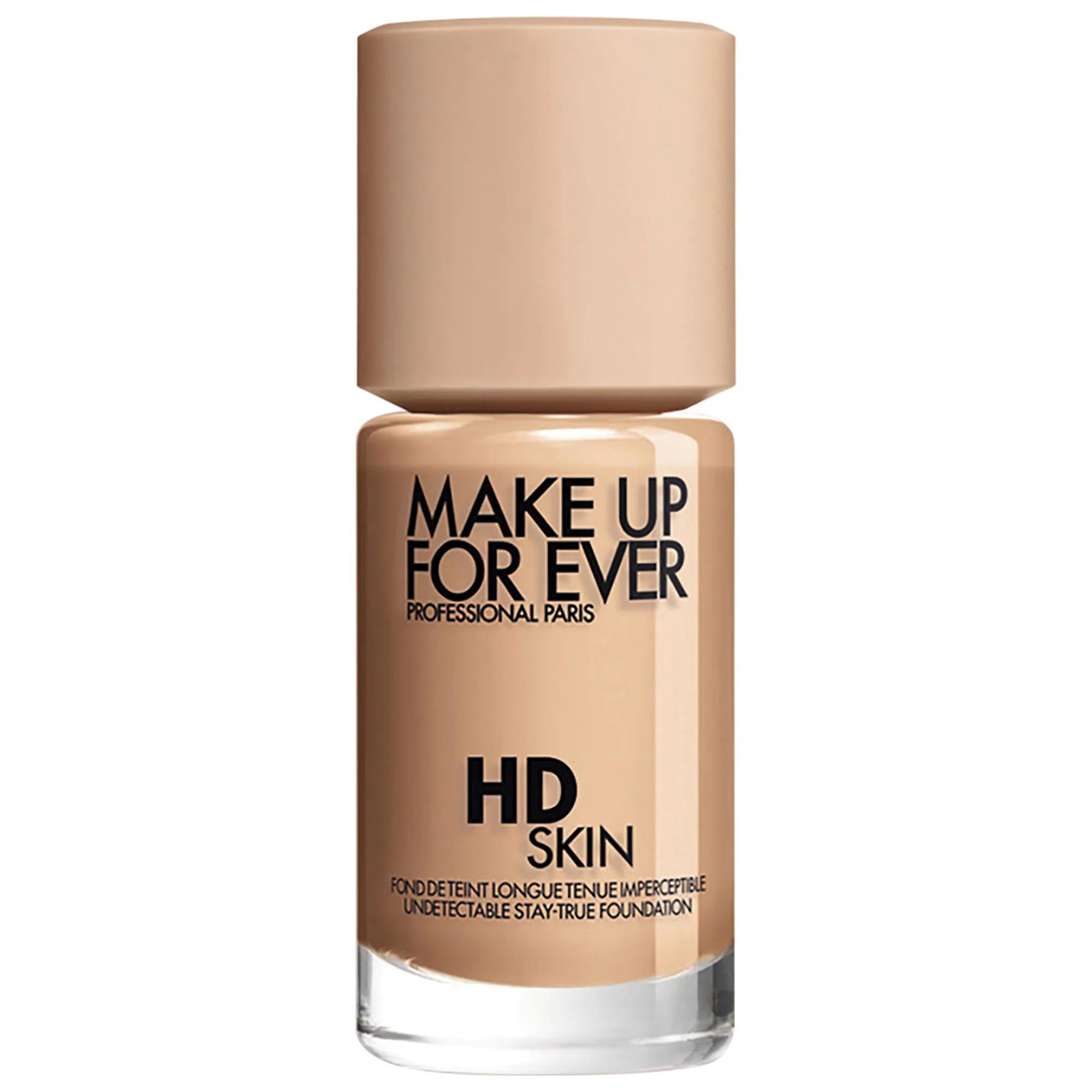 HD Skin Waterproof Natural Matte Foundation by Make Up For Ever - Long Lasting Liquid Foundation for Normal, Oily & Combination Skin HD Skin Waterproof Foundation by Make Up For Ever - Natural Finish liquid foundation, natural finish makeup, waterproof foundation, non-comedogenic makeup, sustainable packaging cosmetics, long-lasting foundation, makeup for normal skin, oily skin foundation, combination skin makeup, eco-friendly cosmetics, cruelty-free makeup, paraben-free foundation, natural matte finish, HD