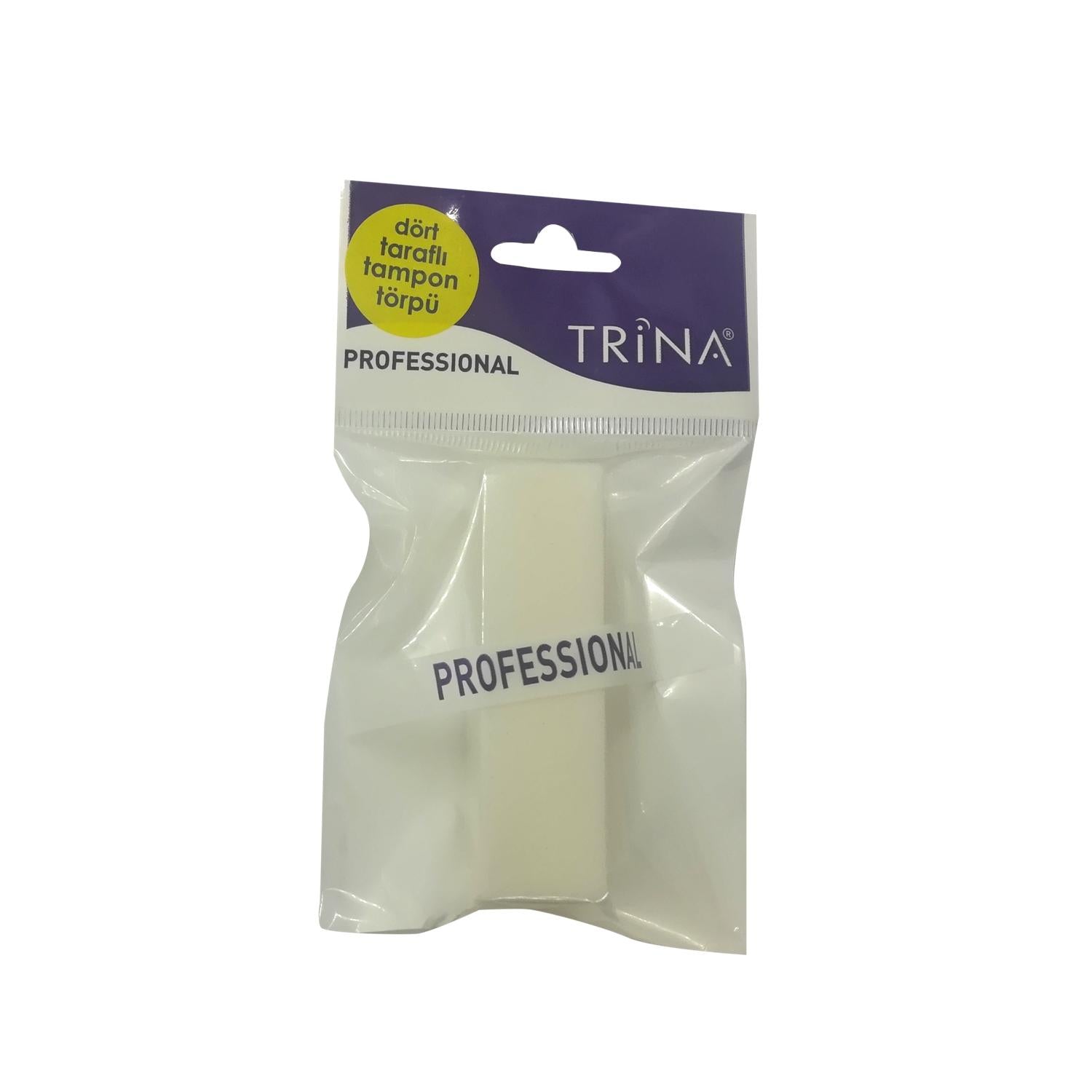 Trina Four-Sided Nail File Buffer TRNTIRTO0046 - Professional Nail Shaping & Smoothing Tool Trina 4-Sided Nail File Buffer - Shape & Smooth nail file, four-sided nail buffer, Trina nail care, tampon törpü, nail shaping tool, nail care, beauty tools, nail smoothing, professional nail care, beauty enthusiasts, nail shaping, nail health