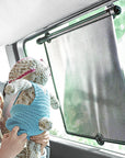 Miny Baby Car Sun Shade - Protects Children from UV Rays, Easy Install & Durable PVC Material Miny Baby Car Sun Shade - UV Protection for Kids car sun shade, baby car sun shade, vehicle sun protector, PVC sun shade, car window shade, Miny Baby, baby products, car accessories, UV protection, sun protection for kids, easy install car shade, durable car sun shade