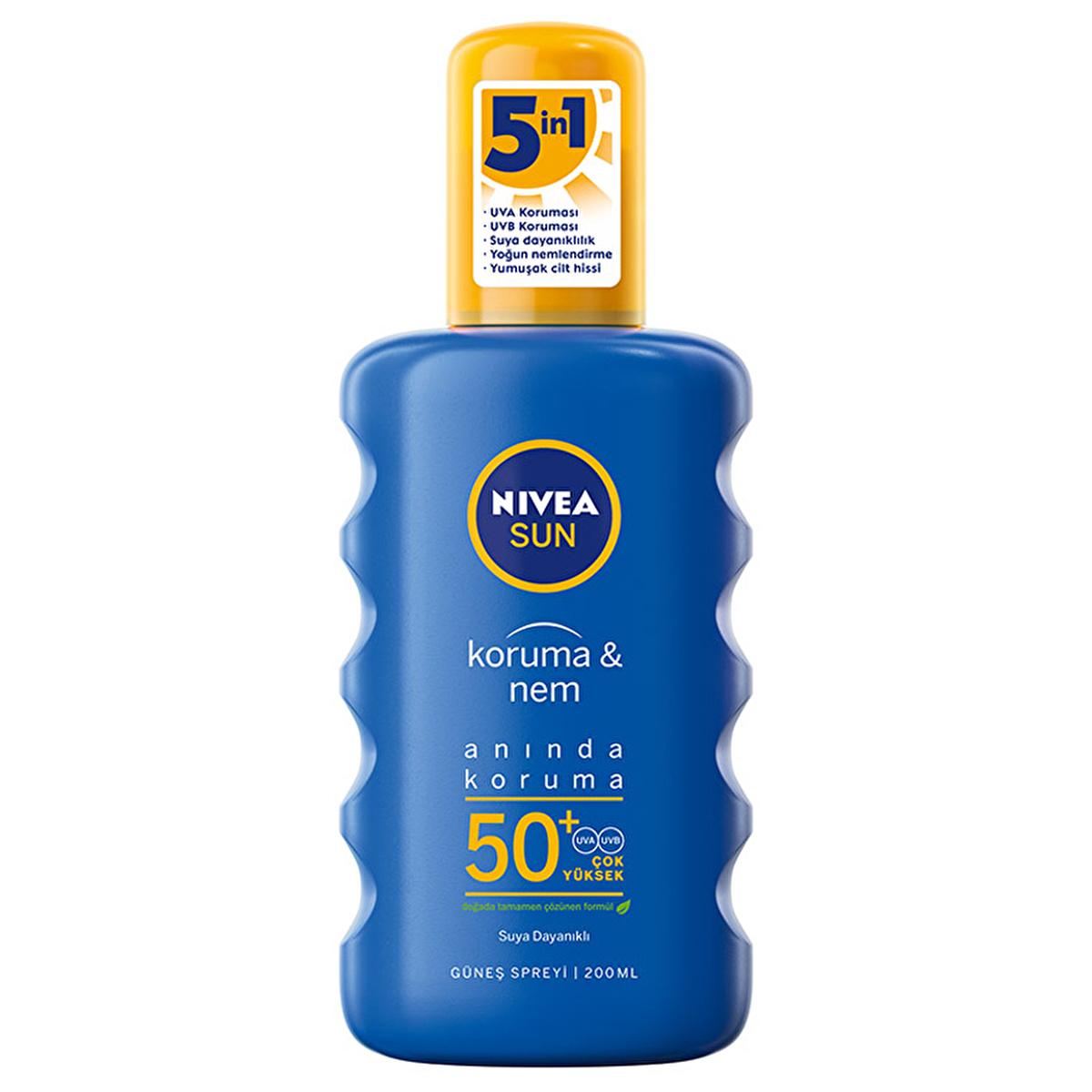 NIVEA Sun SPF 50+ High Protection Sunscreen Spray: UVA/UVB, 48-Hour Moisturizing, Water Resistant - Ultimate Skin Protection for Outdoor Activities NIVEA SPF 50+ Sunscreen: High UVA/UVB Protection & Moisturizing SPF 50 sunscreen, high protection sunscreen spray, moisturizing sunscreen, water resistant sunscreen, UVA UVB protection sunscreen, sunscreen for sensitive skin, sun protection, NIVEA sunscreen, sunscreen for outdoor activities, sunscreen with moisturization, sunscreen spray, sunblock, UVA protectio