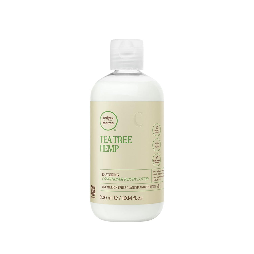 Tea Tree Hemp Restoring Conditioner & Body Lotion 300 ml