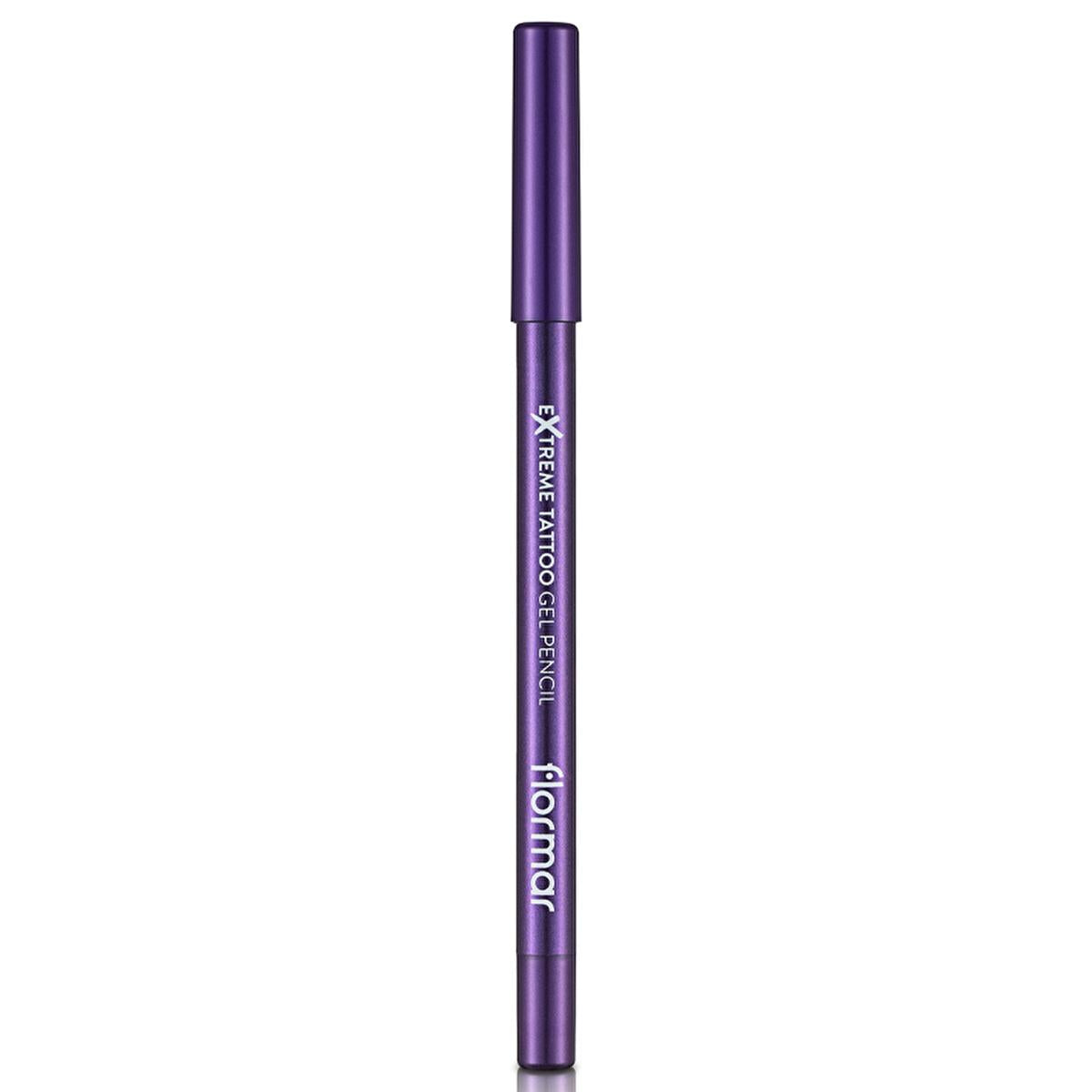 Flormar Extreme Tattoo Waterproof Gel Eyeliner - Long-Lasting, Smudge-Proof Eye Makeup - Purple Blaze Flormar Waterproof Gel Eyeliner - Long-Lasting Eye Makeup waterproof eyeliner, gel eye pencil, long-lasting eye makeup, smudge-proof eyeliner, intense pigmentation eye products, Flormar, cosmetics, makeup, eye care, beauty products, durable makeup, vibrant eye colors, precise eye definition