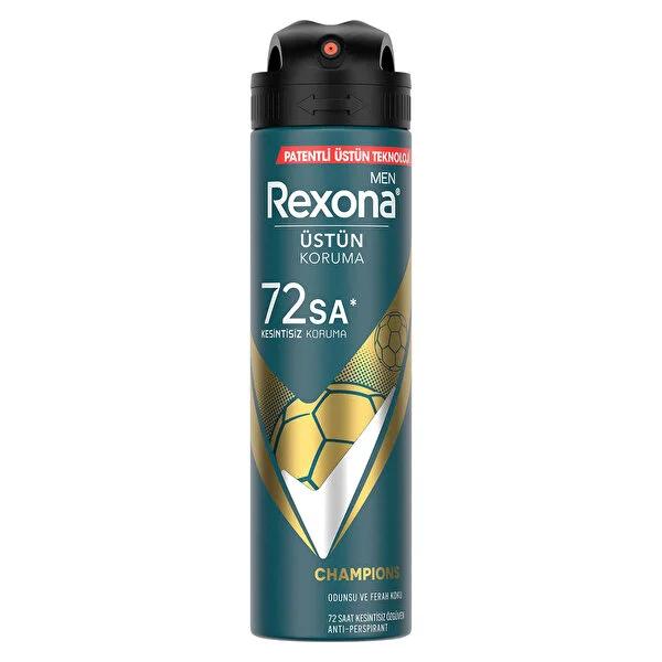Rexona Men Champions Antiperspirant Deodorant Spray for Men - 72h Protection, Confidence Boosting Woody Fragrance Rexona Men Champions Deodorant Spray - 72h Protection men's deodorant spray, antiperspirant deodorant for men, 72-hour sweat protection, Rexona Men Champions, long-lasting deodorant, confidence boosting deodorant, woody fragrance deodorant, antiperspirant spray, men's grooming, personal care, hygiene products, active lifestyle, freshness guaranteed
