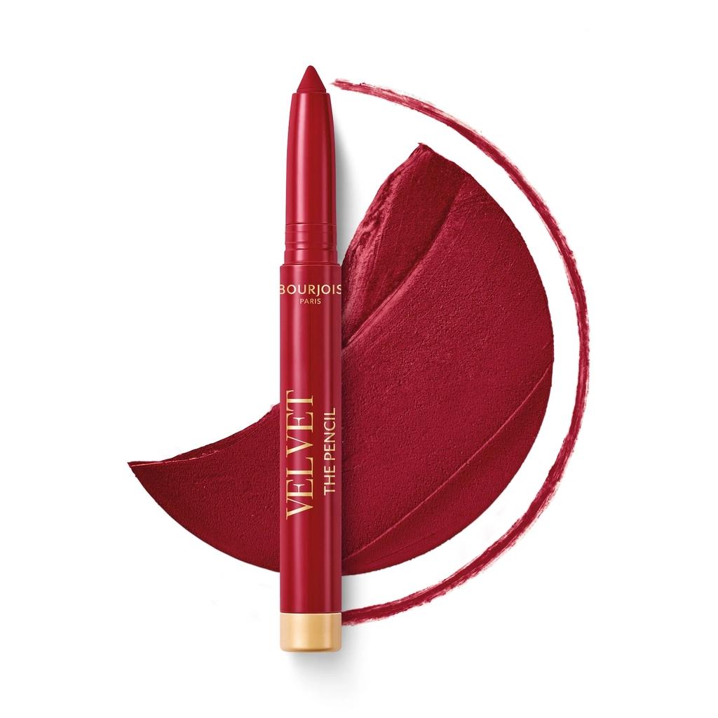 Bourjois Velvet The Pencil Matte Lip Crayon 08 Rouge Di'vin