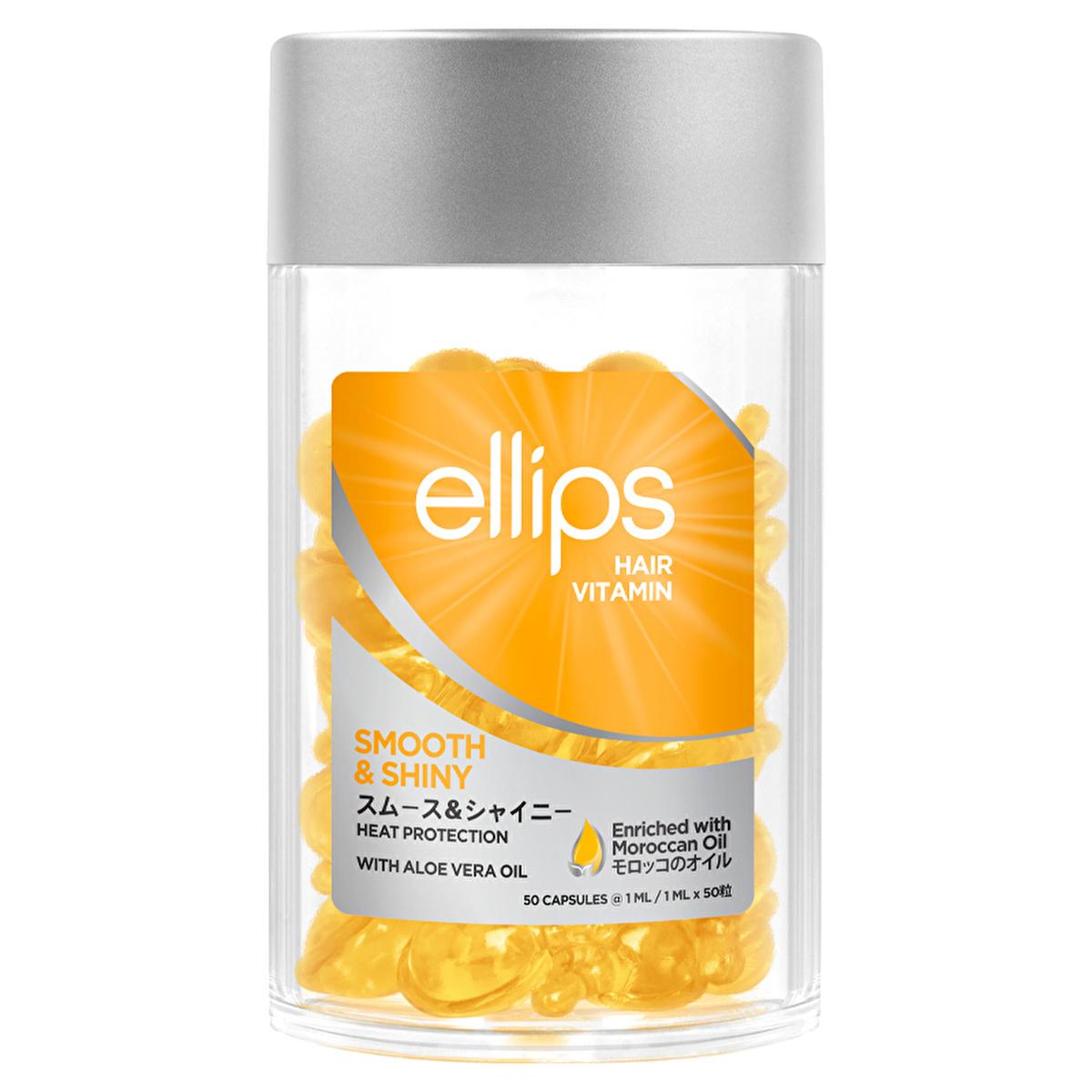Ellips Hair Vitamin Capsules with Argan & Aloe Vera Oil: Smooth & Shiny Hair, Intense Hydration, Repair for Damaged Hair, Hair Growth Vitamins Ellips Hair Vitamins: Argan & Aloe, Shiny Hair, Hair Repair hair vitamin capsules, argan oil hair treatment, aloe vera hair oil, hair shine serum, damaged hair repair, hair growth vitamins, hair strengthening capsules, smooth and shiny hair, hair vitamins, argan oil, aloe vera, vitamin A, vitamin C, vitamin E, ProVitamin B5, hair care, hair treatment, dry hair, damag