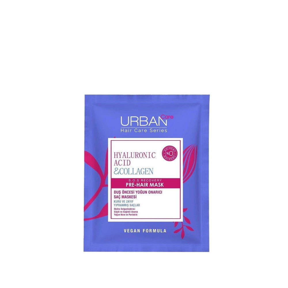 Urban Care Hyaluronic Acid Collagen Pre-Shower Hair Care Mask - Nourishes Dry, Damaged Hair - Vegan & Cruelty-Free - image 3
