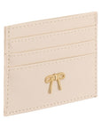 Eklips Cream Bow Card Holder - Compact & Stylish Accessory