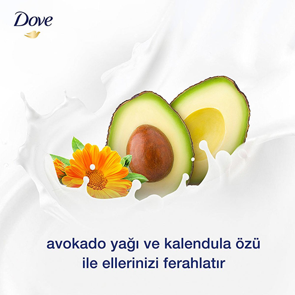 Dove Moisturizing Liquid Hand Soap with Avocado Oil & Calendula Extract - 15.22 fl oz - Gentle for Dry Skin - Face Cream