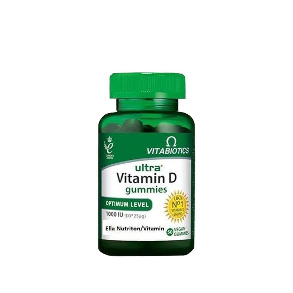 Vitabiotics Ultra Vitamin D Gummies - Vegan, Orange Flavor, 1000 IU D3 per Gummy - image 2