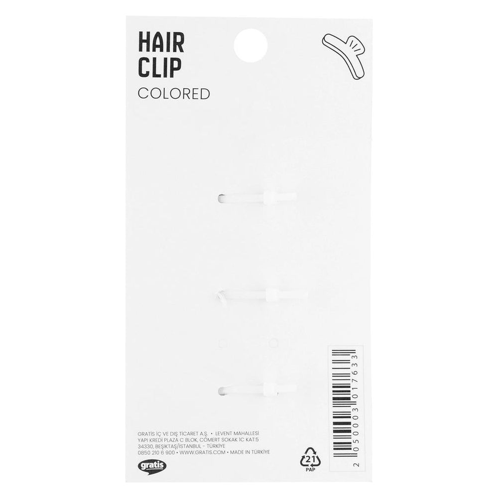 Eklips Marble Curved Hair Clips Set of 3