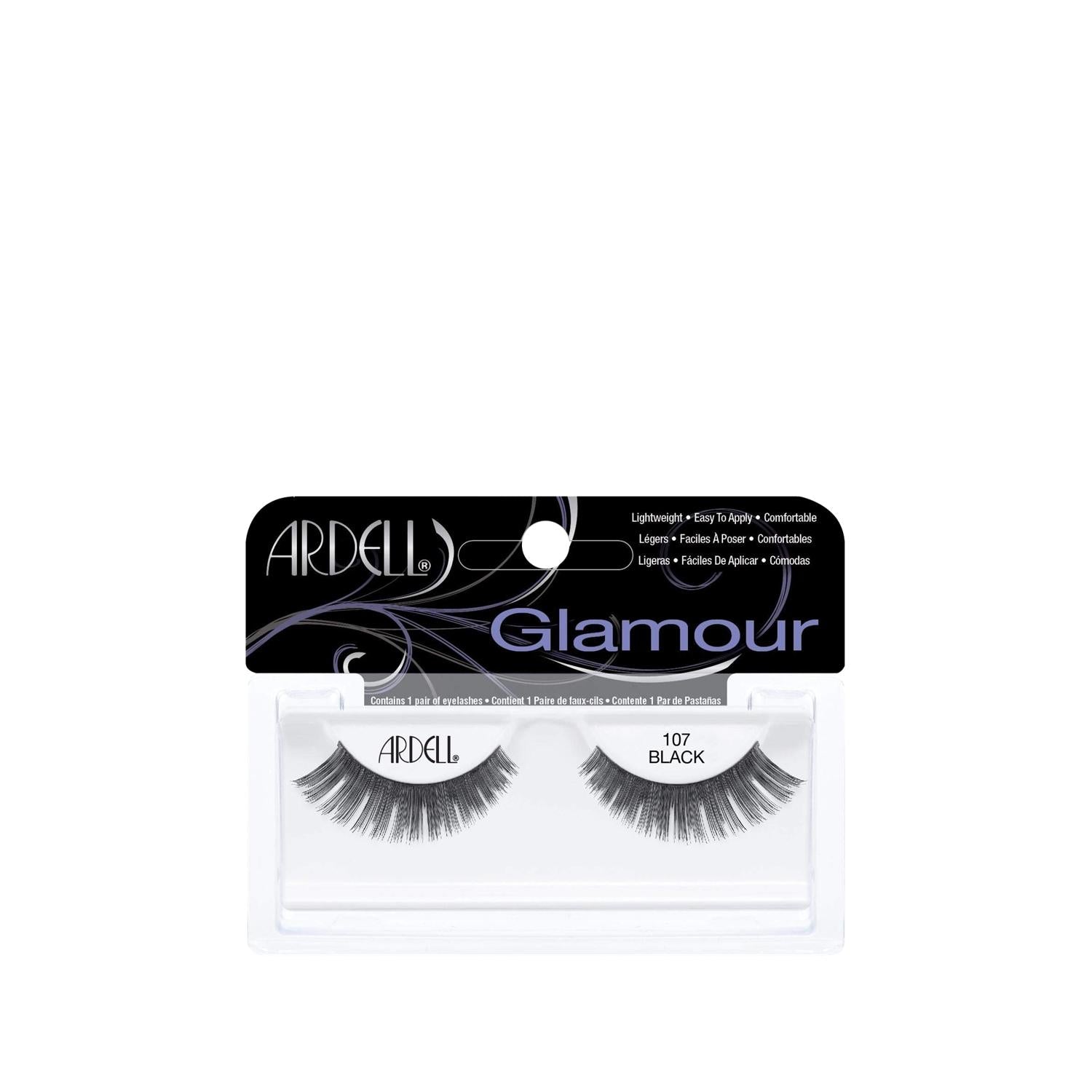 Ardell Glamour Black False Eyelashes No:107 - Enhance Eye Appearance with Premium Cosmetic Lashes Ardell Glamour Black False Eyelashes No:107 - Premium Cosmetic Lashes Ardell False Eyelashes, Glamour Series Eyelashes, Black False Eyelashes, False Eyelash No:107, Cosmetic Eyelashes, Beauty Enhancements, Cosmetic Products, Eye Makeup, False Lashes, Glamour Cosmetics, Black Eyelashes, Premium Eyelashes, Special Occasion Makeup, Everyday Glamour, Photography Makeup, Performance Makeup