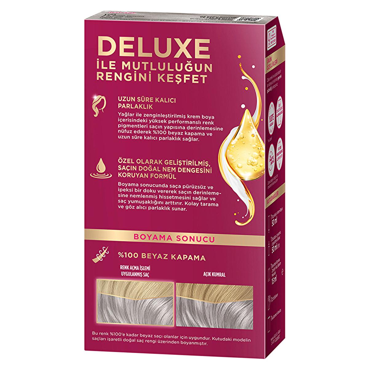 Palette Deluxe U71 Elmas Grisi Hair Dye - Long-Lasting Gray Hair Color with Nourishing Properties Palette Deluxe U71 Elmas Grisi Hair Dye - Long Lasting Hair dye, Long-lasting hair color, Gray hair dye, U71 Elmas Grisi hair color, Hair coloring product, Nourishing hair dye, Palette Deluxe, Hair care, Gray hair color, Vibrant hair color