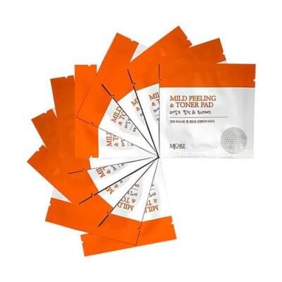 MjCare Mild Peeling Toner Pad for Gentle Exfoliation and Sensitive Skin Care - 10 Count MjCare Mild Peeling Toner Pad for Sensitive Skin MjCare Mild Peeling Toner Pad, Gentle exfoliation, Sensitive skin care, Toner pad, Skincare routine, Double-sided peeling pad, 3-step care routine, Sensitive skin friendly, Morning and night use, Skincare essentials, Skincare products, Exfoliating toner, Gentle skincare, Skin care for sensitive skin