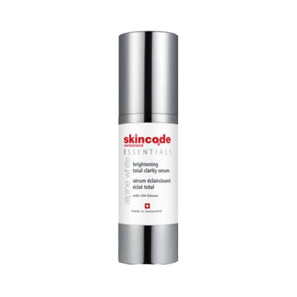 Skincode Brightening Total Clarity Serum - Niacinamide & Antioxidant Facial Serum for Brighter, Hydrated Skin - Face Serum