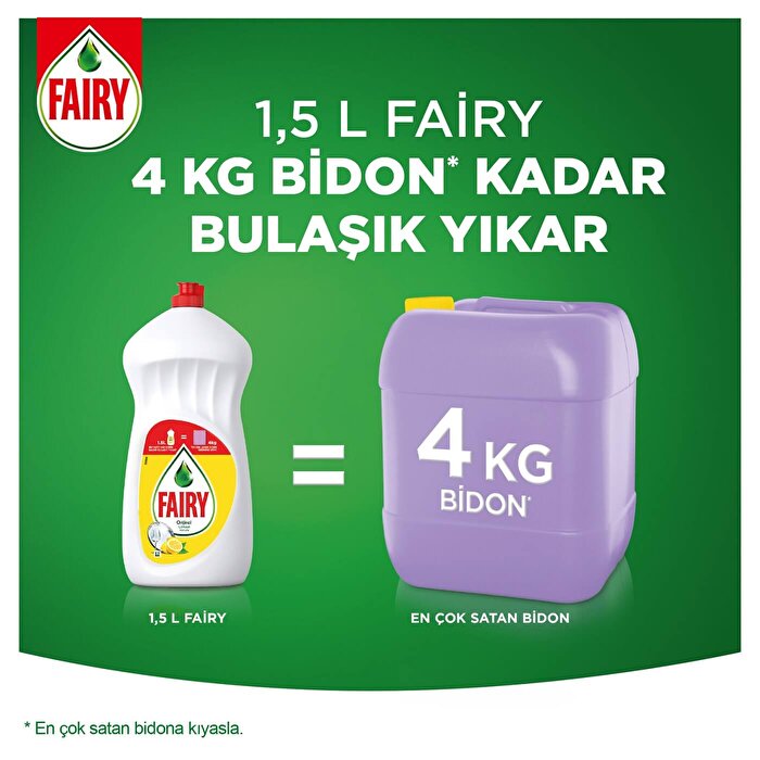 Fairy Dishwashing Liquid - Lemon Scent | 18 Fl Oz - view 4