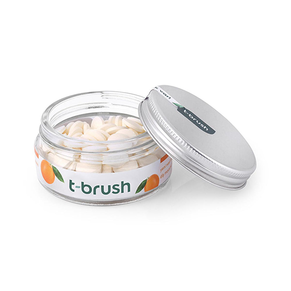 T-Brush Natural Toothpaste Tablets - Fluoride-Free, Vegan & Cruelty-Free Oral Care - 90 Tablets - view 4