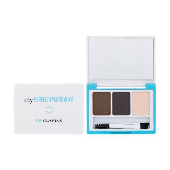 Clarins My Perfect Eyebrow Palette 02 Medium Defining Kit