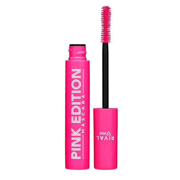 Rival Loves Me Pink Edition Mascara 8ml - Vibrant Color & Lash Enhancement Rival Loves Me Pink Mascara 8ml - Vibrant & Nourishing Pink Mascara, Rival Loves Me Mascara, Cosmetic Mascara, Eyelash Enhancement, Beauty Products, Makeup, Eye Makeup, Mascara, Travel Size, Compact Mascara, Nourishing Mascara, Vibrant Color Mascara