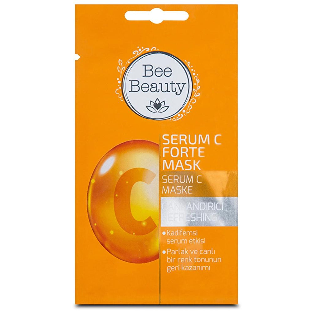 Bee Beauty Vitamin C Sheet Mask for Glowing Skin 8 ml