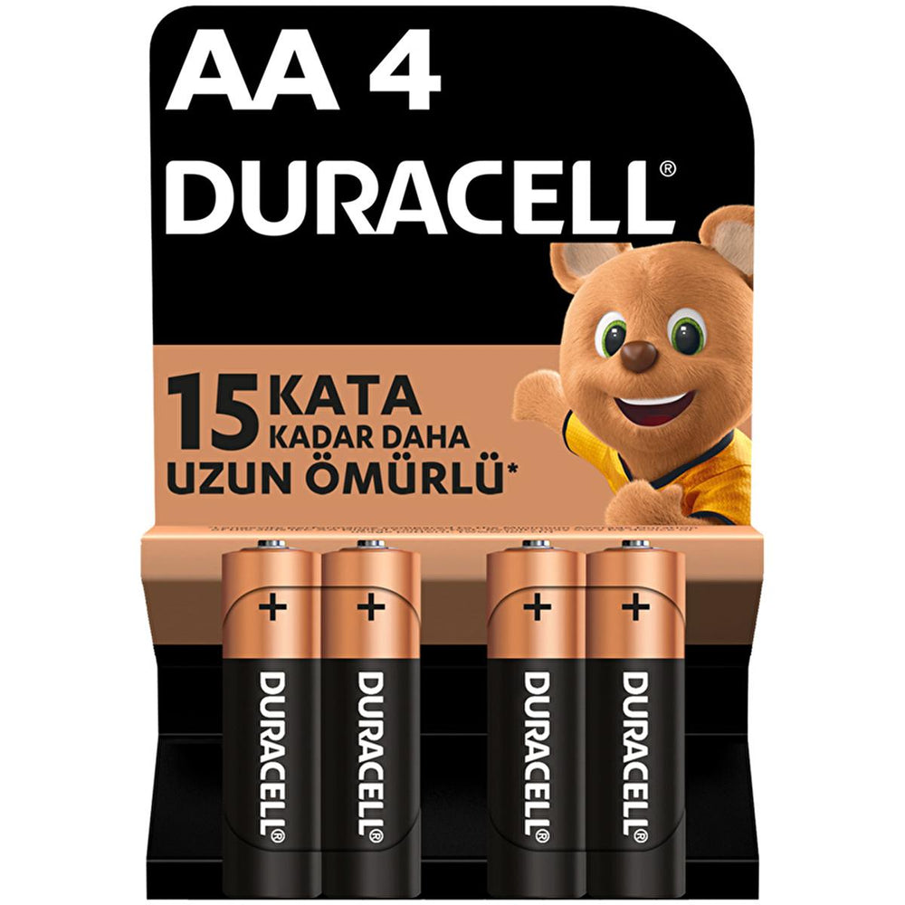 Duracell AA Alkaline Batteries 4-Pack - Long Lasting Power for Electronics - view 3