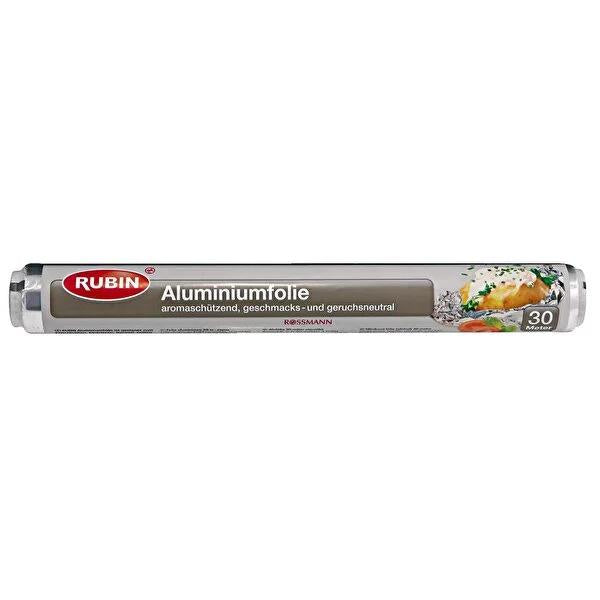 Rubin Aluminum Foil Roll 30m - Kitchen Essentials for Food Preservation and Cooking Storage Rubin 30m Aluminum Foil Roll for Cooking & Storage aluminum foil roll, food preservation, cooking storage, kitchen essentials, heat resistant foil, durable aluminum foil, cooking and baking, food storage solutions, kitchen must-haves