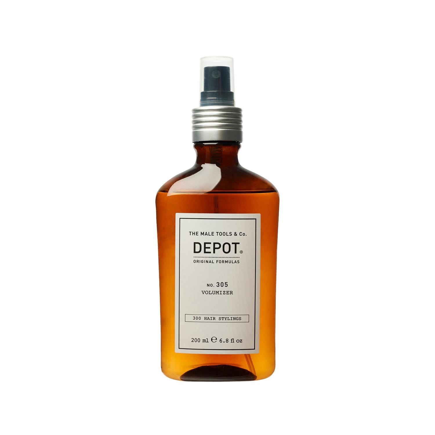 Depot No. 305 Volumizer Hair Volume Spray - 200ml - Adds Volume & Texture Depot No. 305 Volumizer Hair Spray - Adds Volume & Texture hair volume spray, volumizer hair spray, Depot No. 305, hair styling products, 200 ml hair spray, hair care, volume enhancer, texture spray, long-lasting hold, fine hair, limp hair, hair volumizer, styling spray