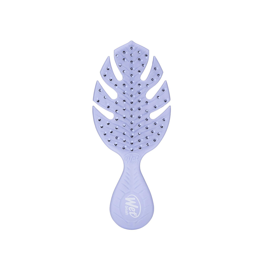 Wet Brush Go Green Mini Detangler Detangling Hair Brush Lila