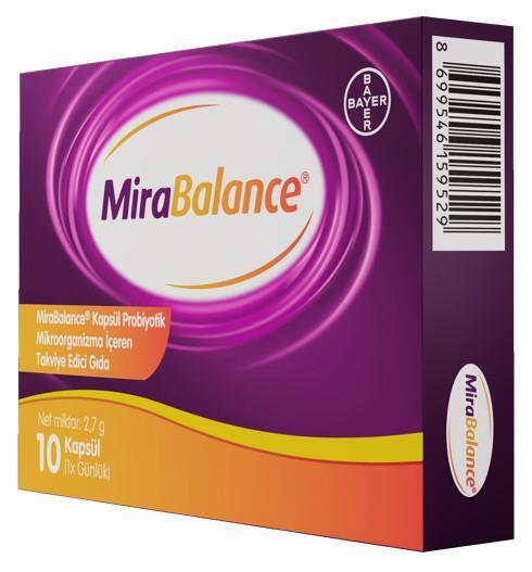 MiraBalance Probiotic Supplement 10 Capsules - Gut Health Support for Adults and Children Over 11 - image 2