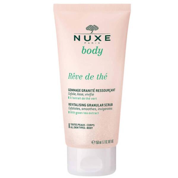 Nuxe Reve De The Body Scrub - Natural Exfoliant for Smooth Skin - Exfoliator