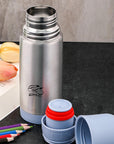 Cooker Stainless Steel Thermos 300ml - Keeps Drinks Hot/Cold for 24 Hours, Double-Walled Insulated Flask Cooker 300ml Stainless Steel Thermos - 24 Hour Temperature Control stainless steel thermos, insulated flask, double-walled thermos, portable beverage container, thermal mug, outdoor gear, eco-friendly products, office essentials, camping accessories, hiking gear