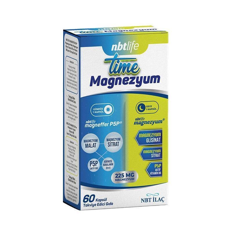 NBTLife Time Magnesium 60 Capsules - image 2