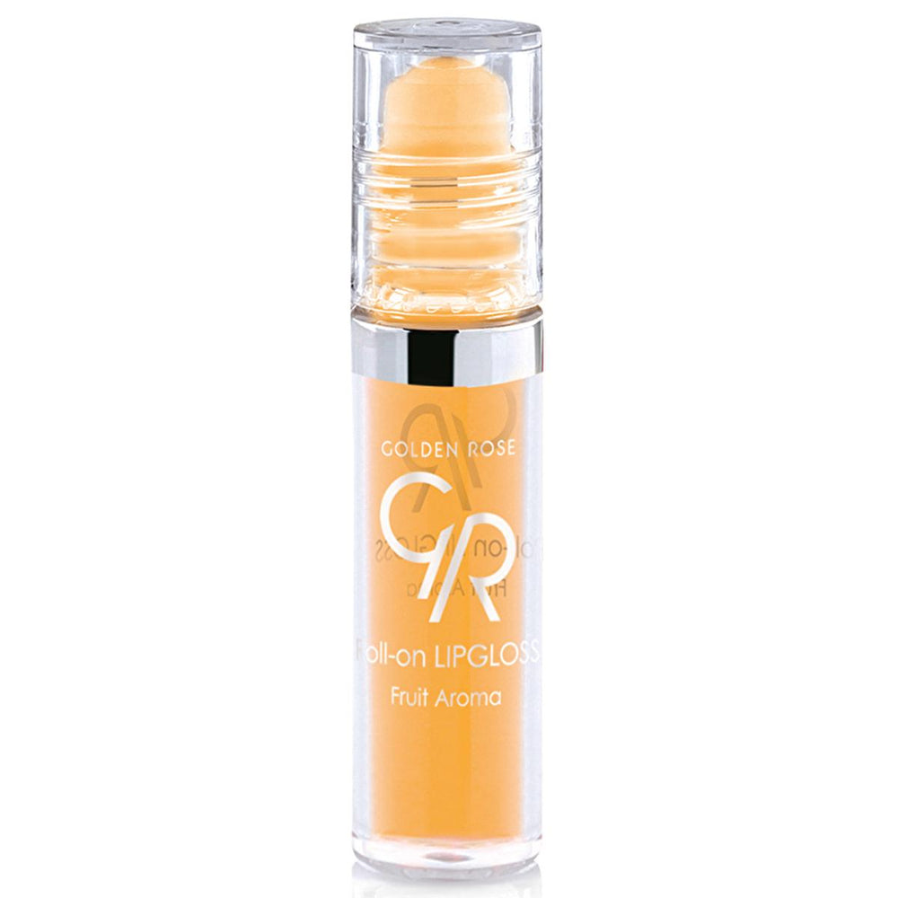 Golden Rose Fruit Aroma Roll On Lipgloss Banana - Moisturizing, Shiny, Banana Flavored Lip Gloss - Lip Gloss
