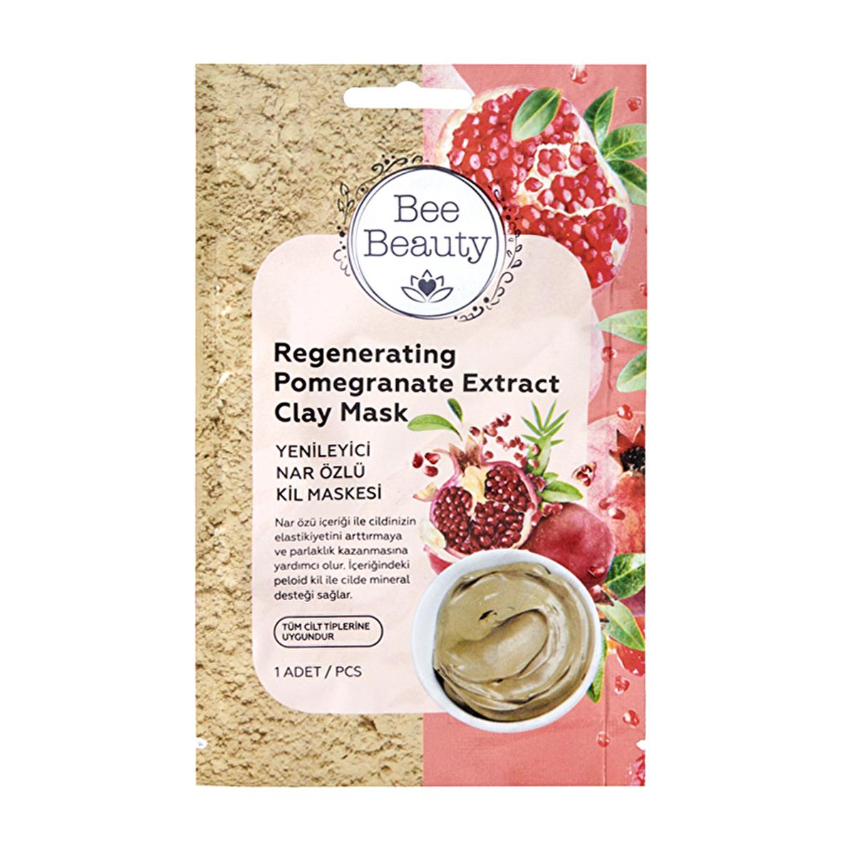 Bee Beauty Collagen Clay Mask: Tighten Pores, Anti-Aging, Deep Cleanse & Mineral Rich - Salicylic Acid Face Mask for Wrinkles - image 2