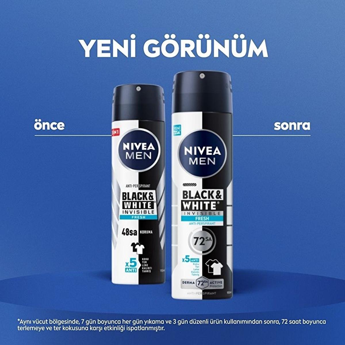 Nivea Men Deodorant Spray - 72 Hour Anti-Perspirant Protection for Men, Long Lasting Freshness, Stain Protection Deodorant Nivea Men Deodorant Spray - 72 Hour Protection Nivea Men Deodorant Spray, Anti-perspirant deodorant for men, Long-lasting deodorant protection, Deodorant for sensitive skin, Stain protection deodorant, Men's grooming, Personal care, Deodorant spray, 72-hour protection, Freshness, Confidence, Active lifestyle, Men's health, Hygiene products, Skincare, Body care