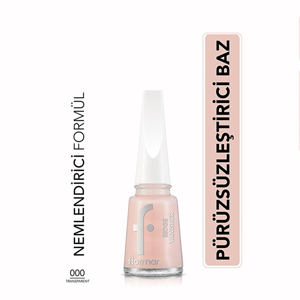 Flormar Ridge Vanisher Nail Care Product - Smooths Nail Ridges, Moisturizes & Primes Nails - view 2