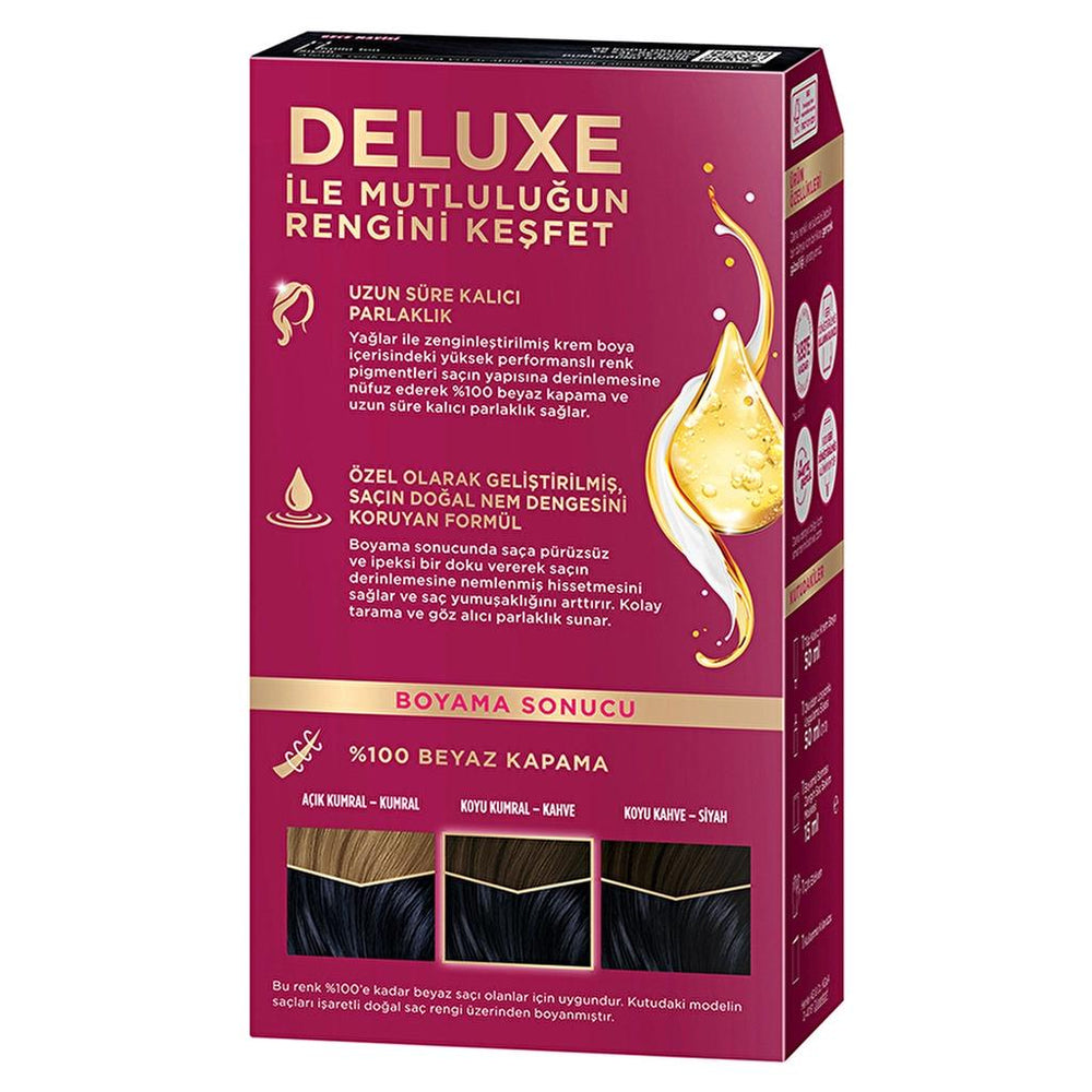 Palette Deluxe Permanent Hair Dye 1-1 Night Blue