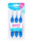 Benri Interdental Brush 0.60 mm - Blue, Effective Oral Hygiene for Braces, Bridges & Dentures Benri 0.60 mm Interdental Brush - Blue for Braces & Dentures interdental brush, dental cleaning, oral hygiene, braces cleaning, denture cleaning, oral care, dental hygiene, interdental cleaning, dental brush, blue interdental brush, 0.60 mm brush, dental care products, oral health, dental appliances cleaning