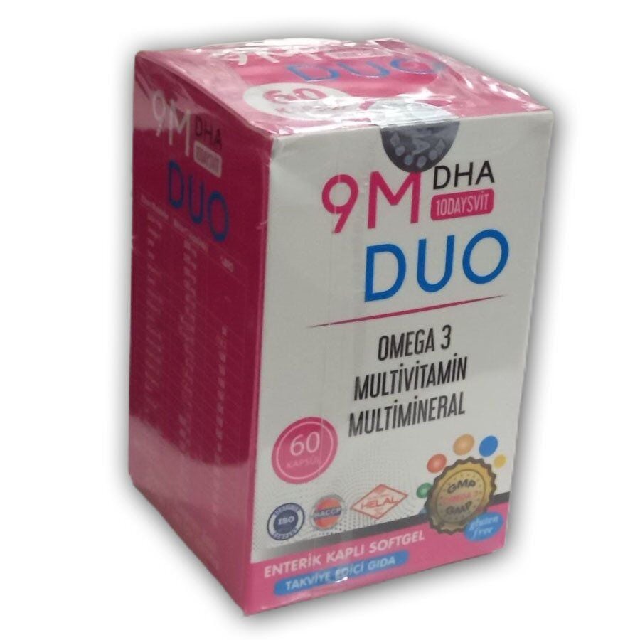 Tenda Ilac 9M 10 Daysvit Omega-3 & Multivitamin Complex 60 Softgels